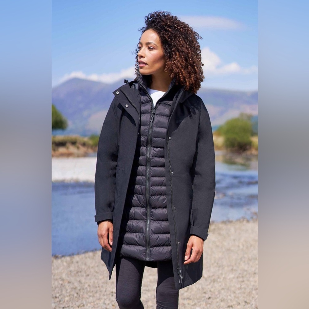 Mountain Warehouse Alaskan Womens Long 3 in 1 Jacket US 12